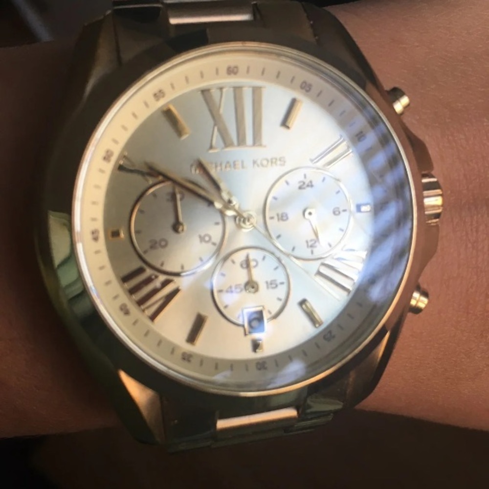Gold Michael kors watch